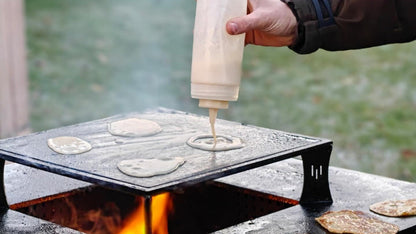 Pandekager på FireFriend 700 Corten